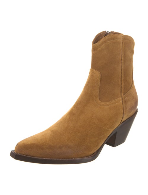 R13 Suede Western Boots