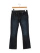 R13 Mid-Rise Straight Leg Jeans