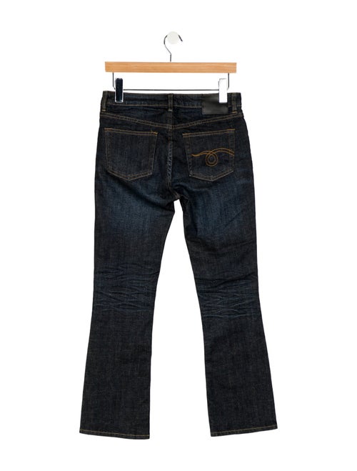 R13 Mid-Rise Straight Leg Jeans