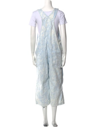 R13 Square Neckline Jumpsuit