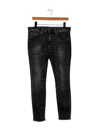 R13 Mid-Rise Skinny Leg Jeans