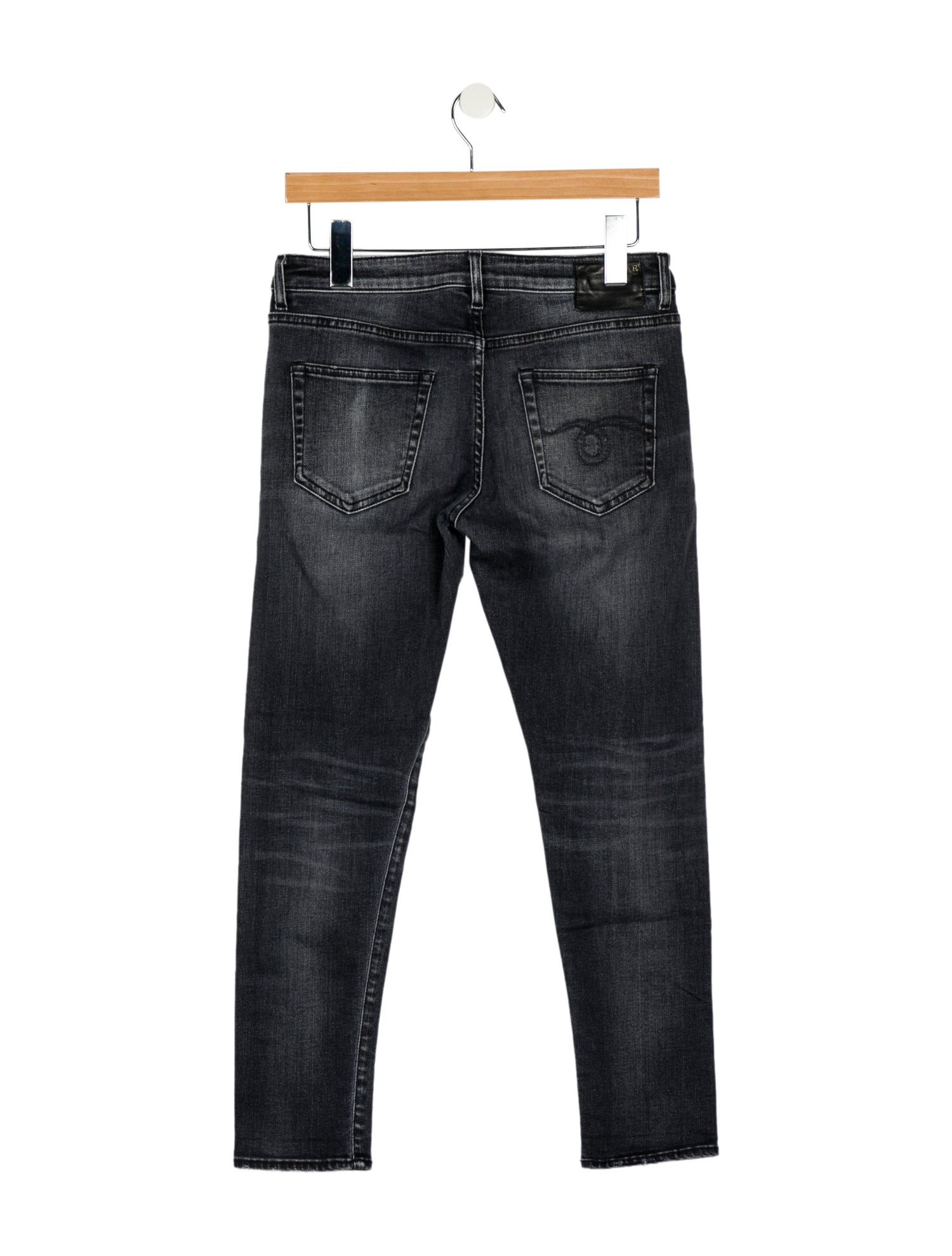 R13 Low-Rise Skinny Leg Jeans