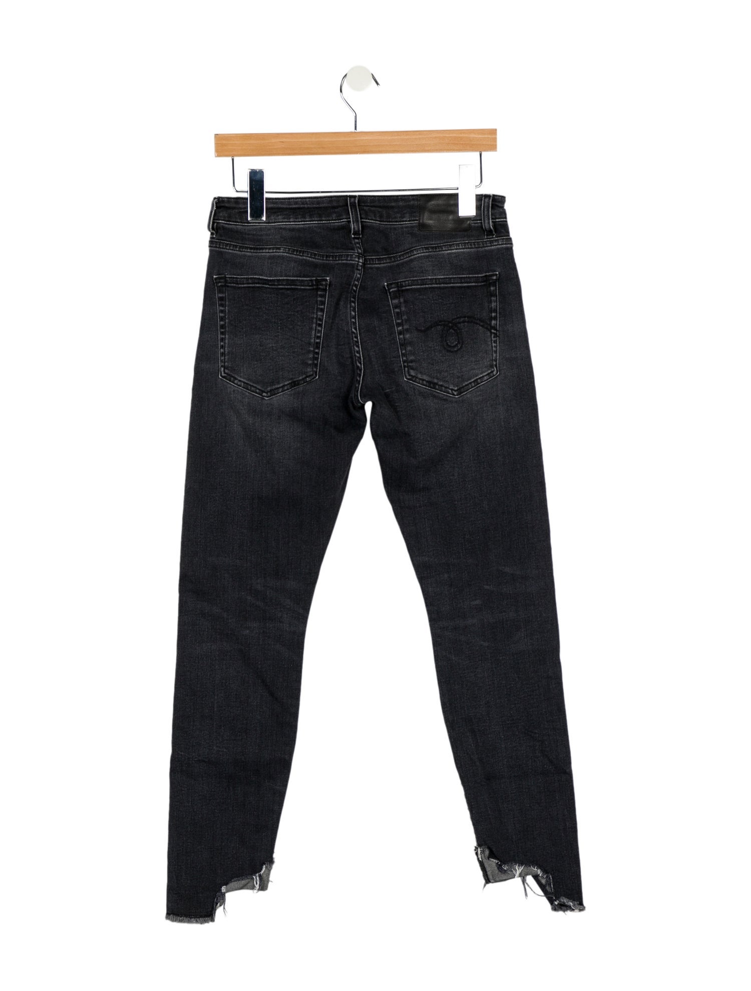 R13 Mid-Rise Skinny Leg Jeans