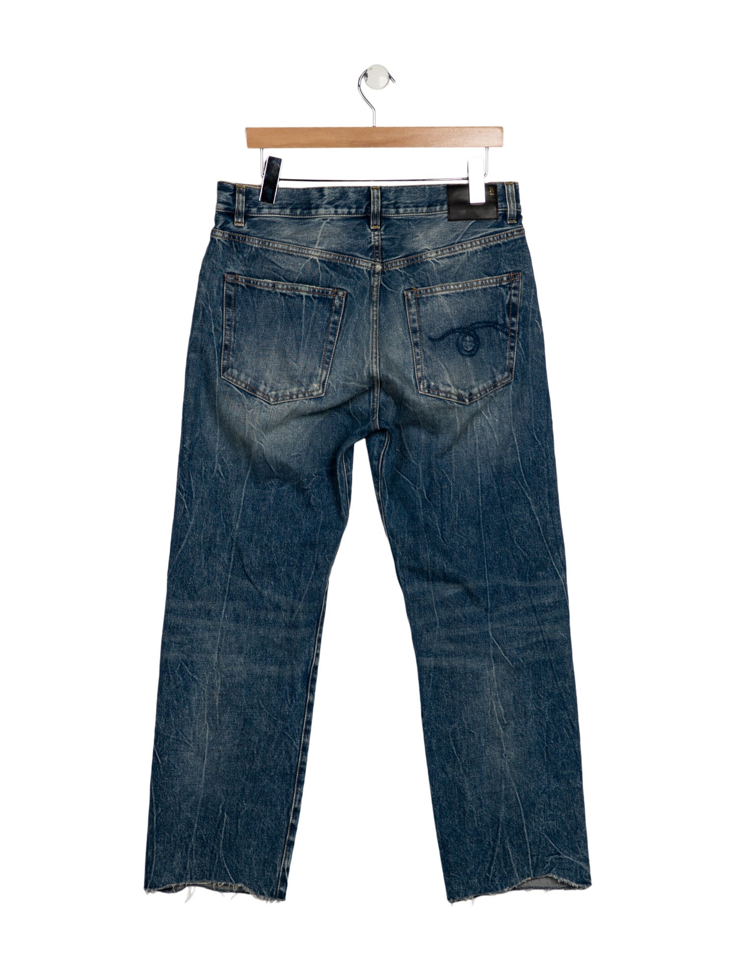 R13 High-Rise Wide Leg Jeans