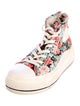 R13 Canvas Floral Print Chunky Sneakers