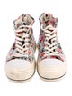 R13 Canvas Floral Print Chunky Sneakers