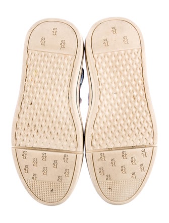 R13 Canvas Floral Print Chunky Sneakers