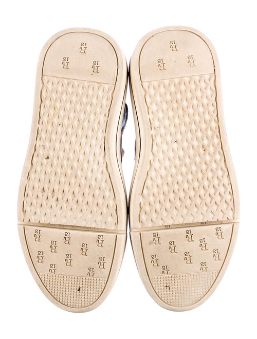 R13 Canvas Floral Print Chunky Sneakers