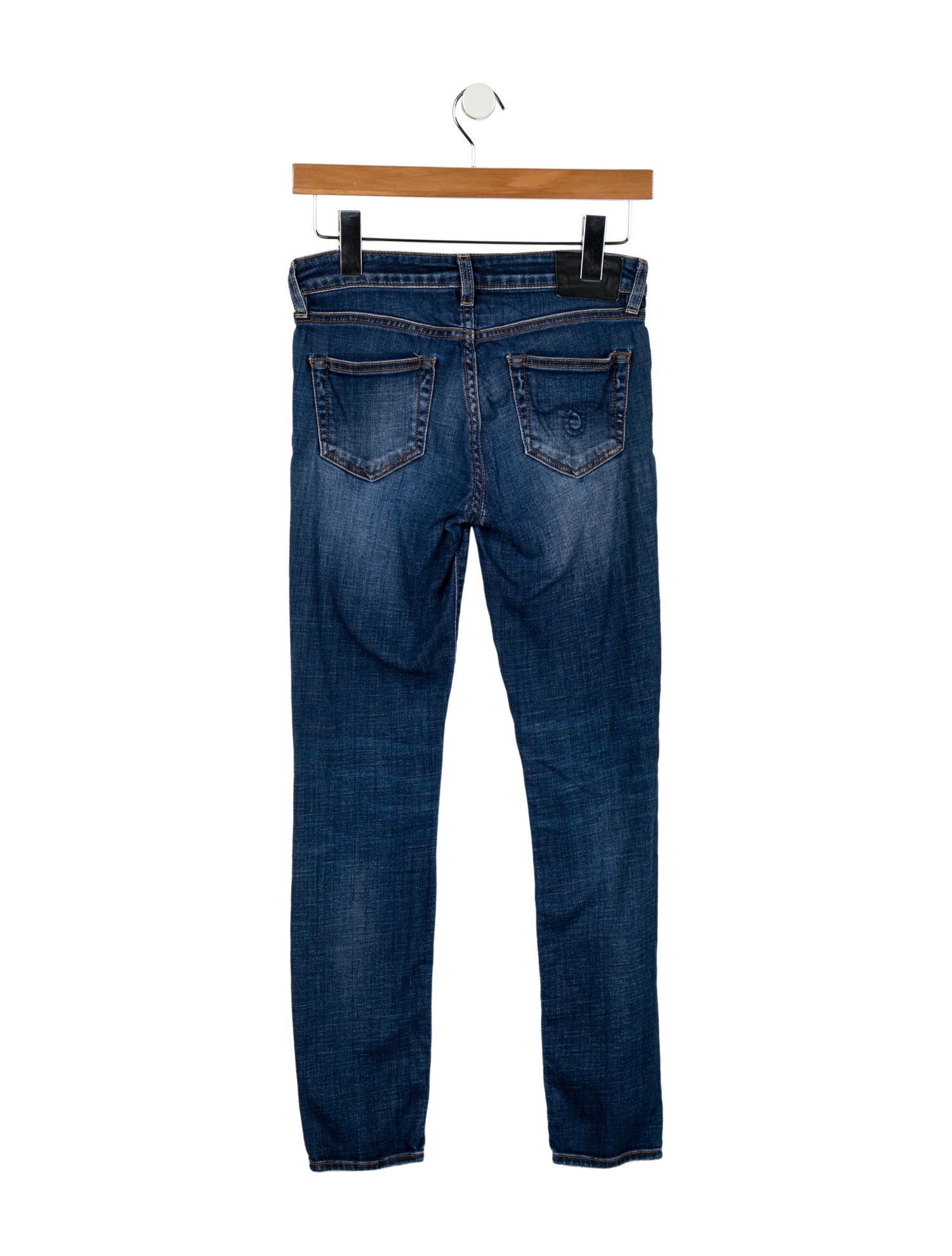 R13 Low-Rise Skinny Leg Jeans