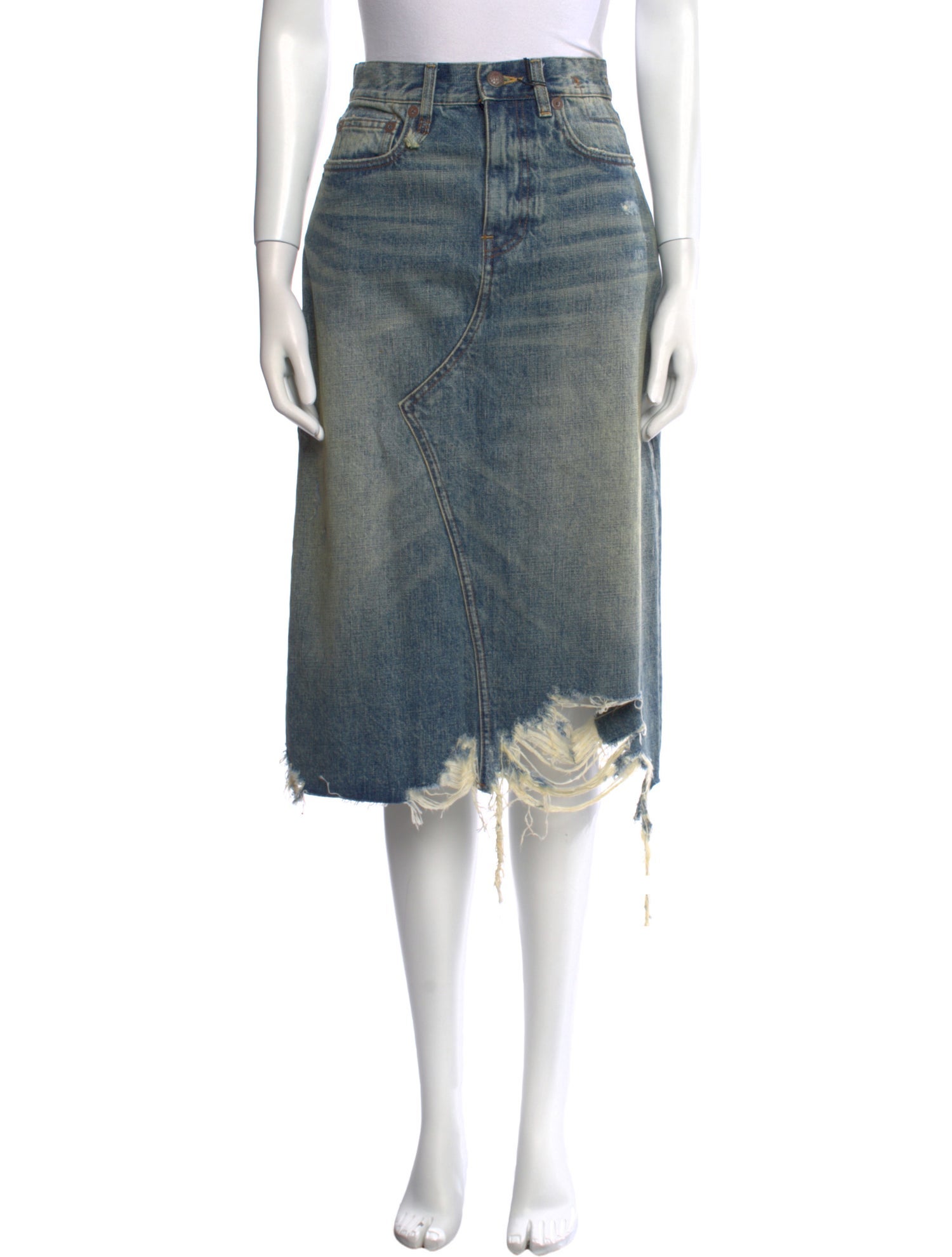 R13 Knee-Length Skirt w/ Tags