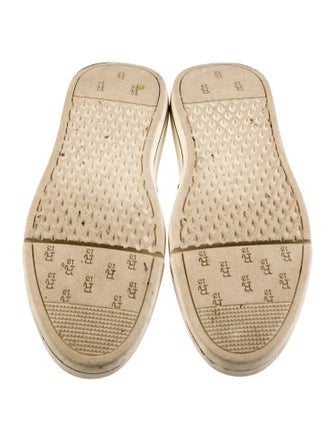 R13 Canvas Striped Sneakers