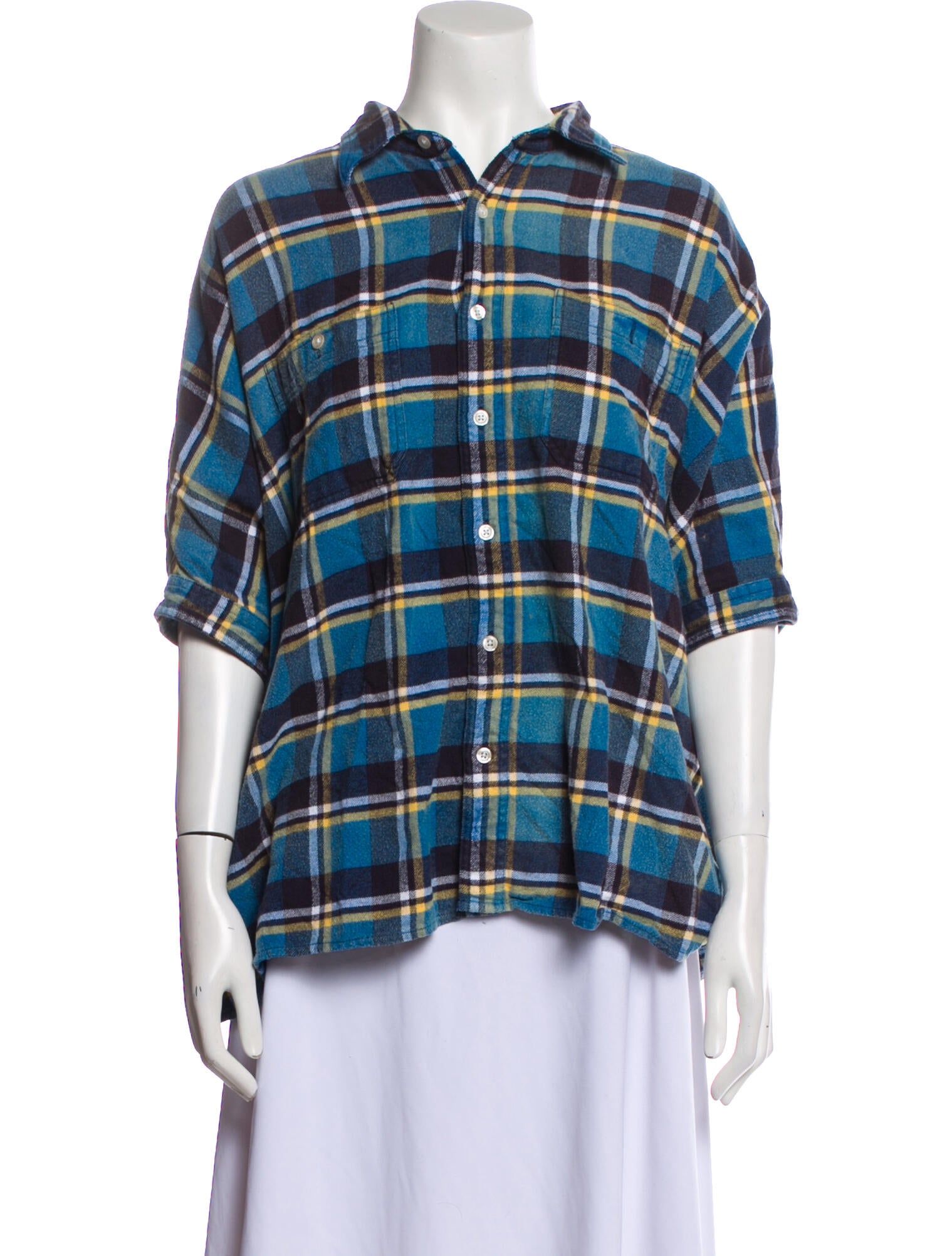 R13 Crew Neck Long Sleeve Sweatshirt