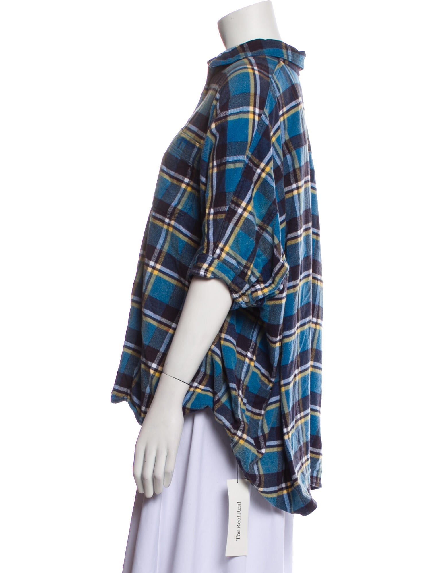 R13 Crew Neck Long Sleeve Sweatshirt