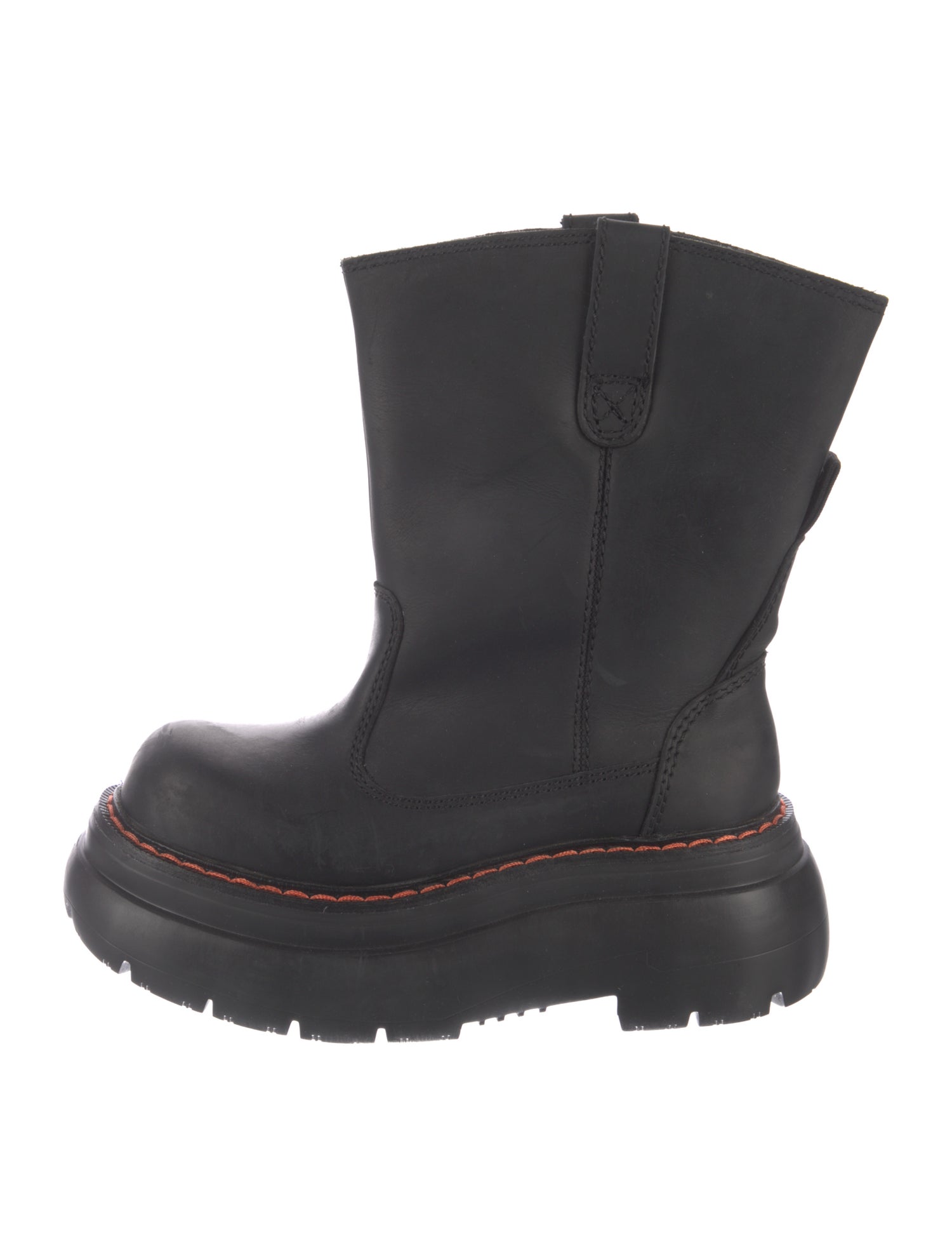 R13 Leather Moto Boots