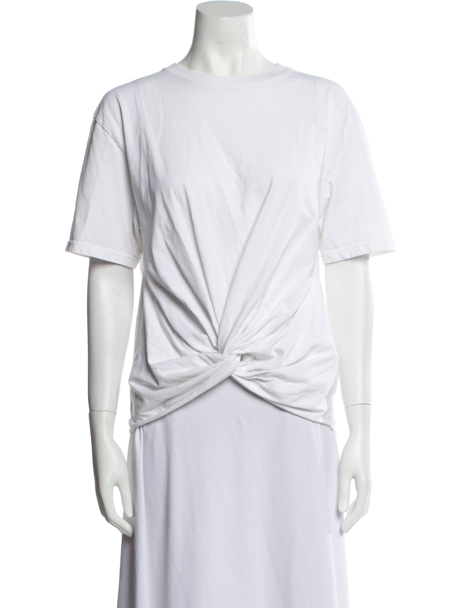 R13 Bateau Neckline Short Sleeve T-Shirt