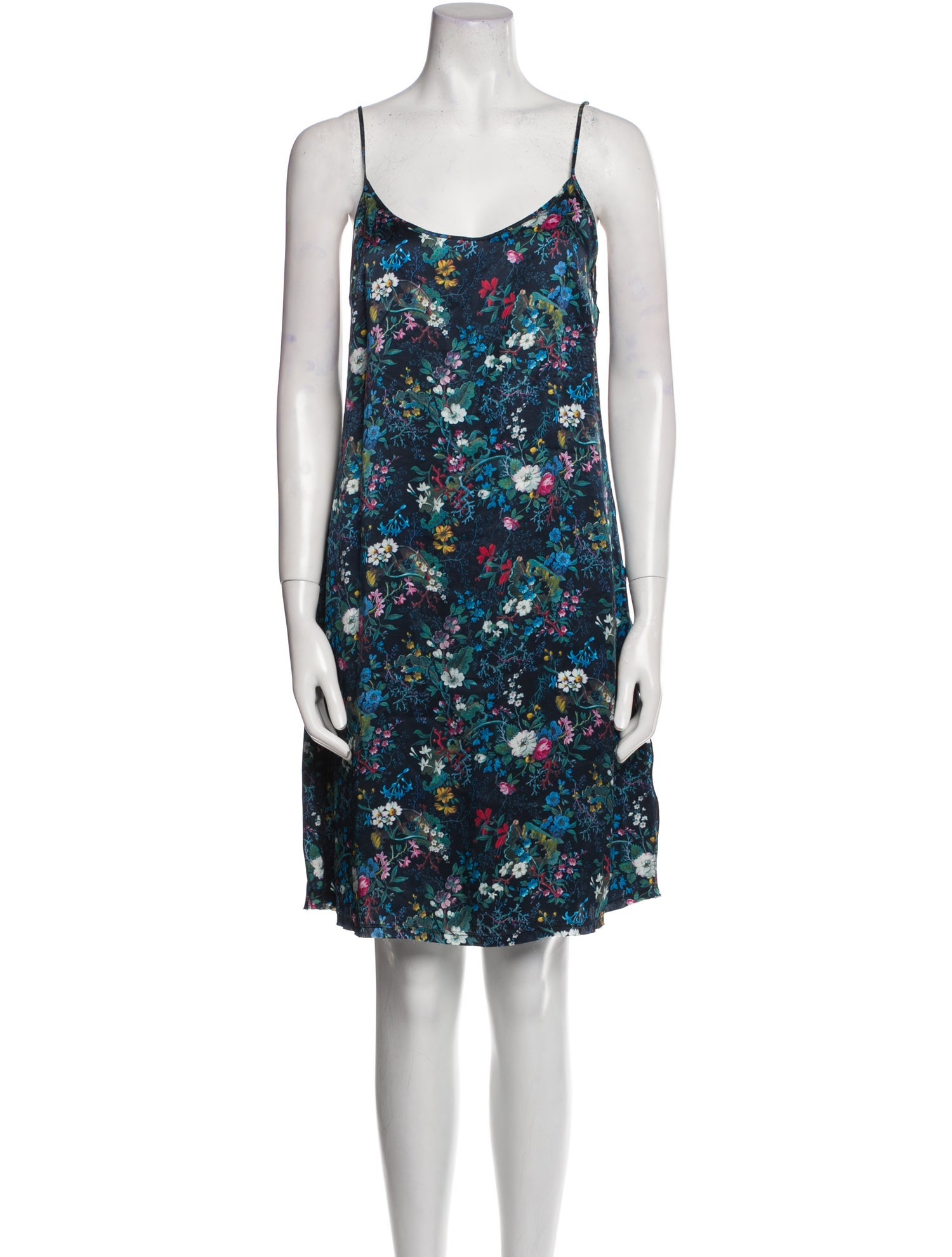 R13 Silk Knee-Length Dress