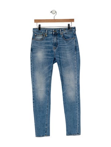 R13 Jeans High-Rise Straight Leg US 28 | M