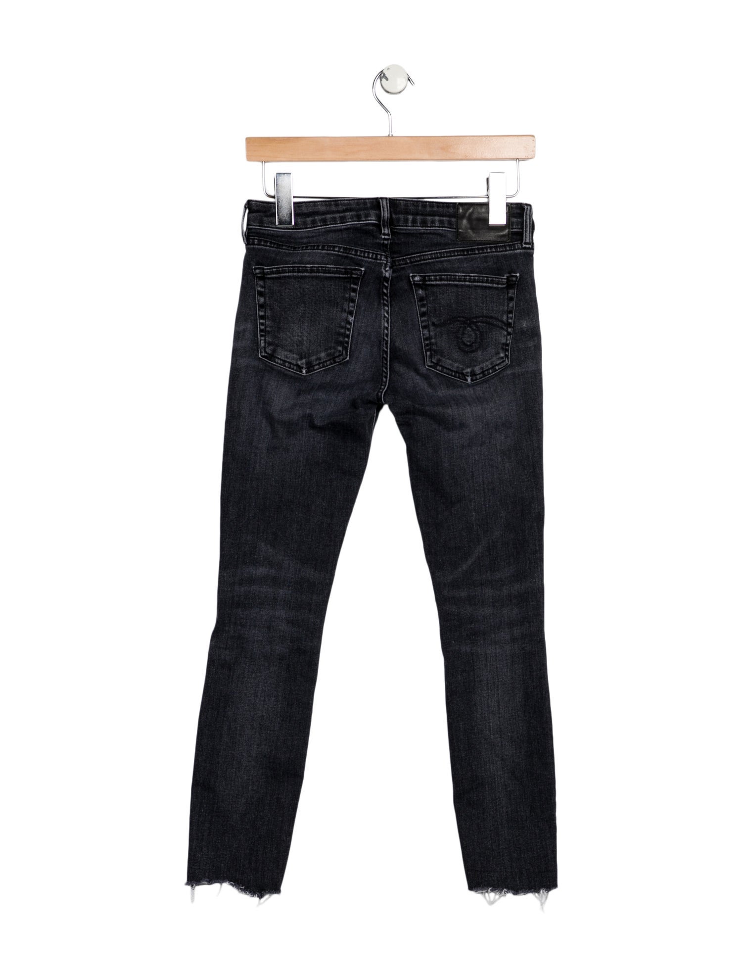 R13 Mid-Rise Skinny Leg Jeans
