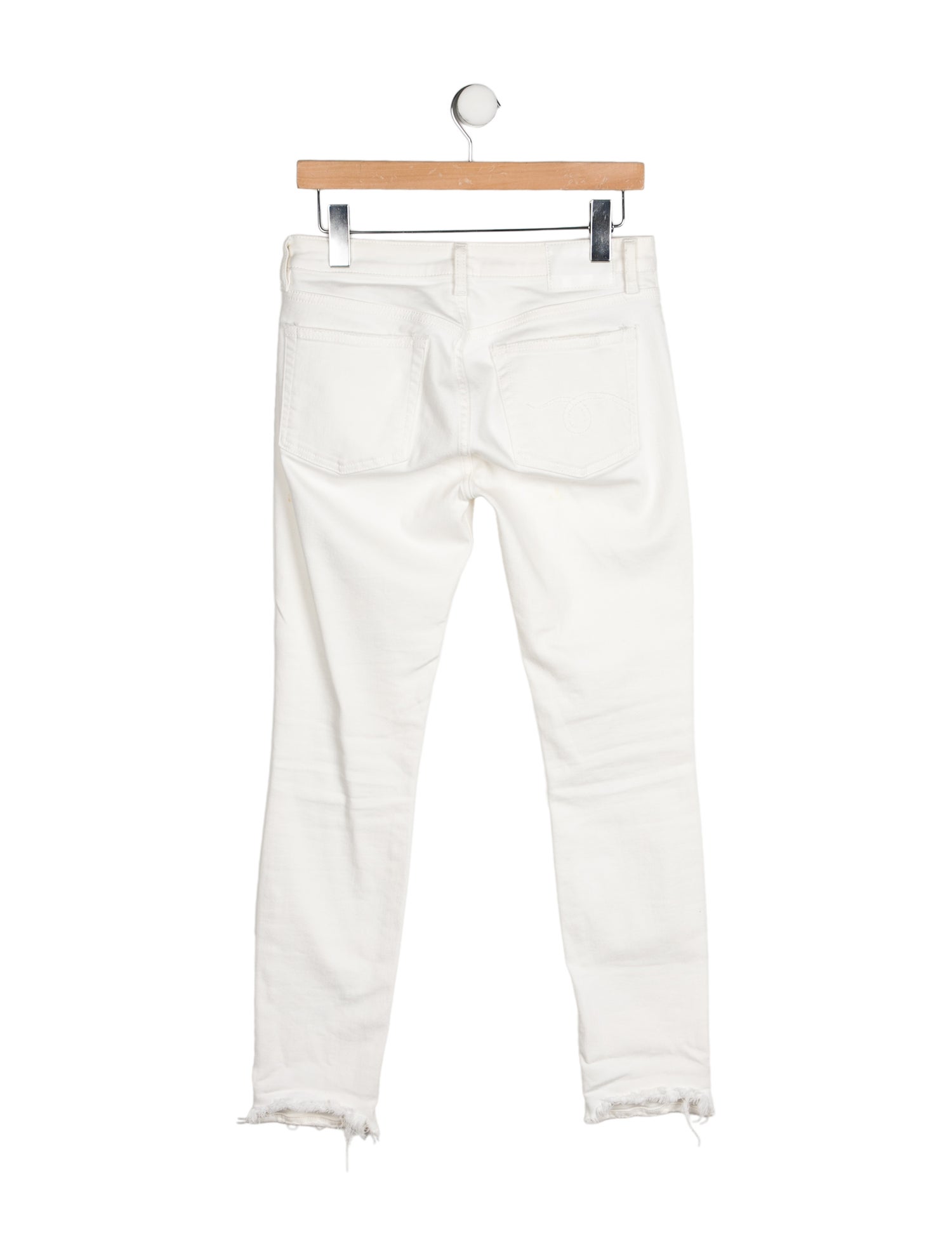 R13 Mid-Rise Skinny Leg Jeans