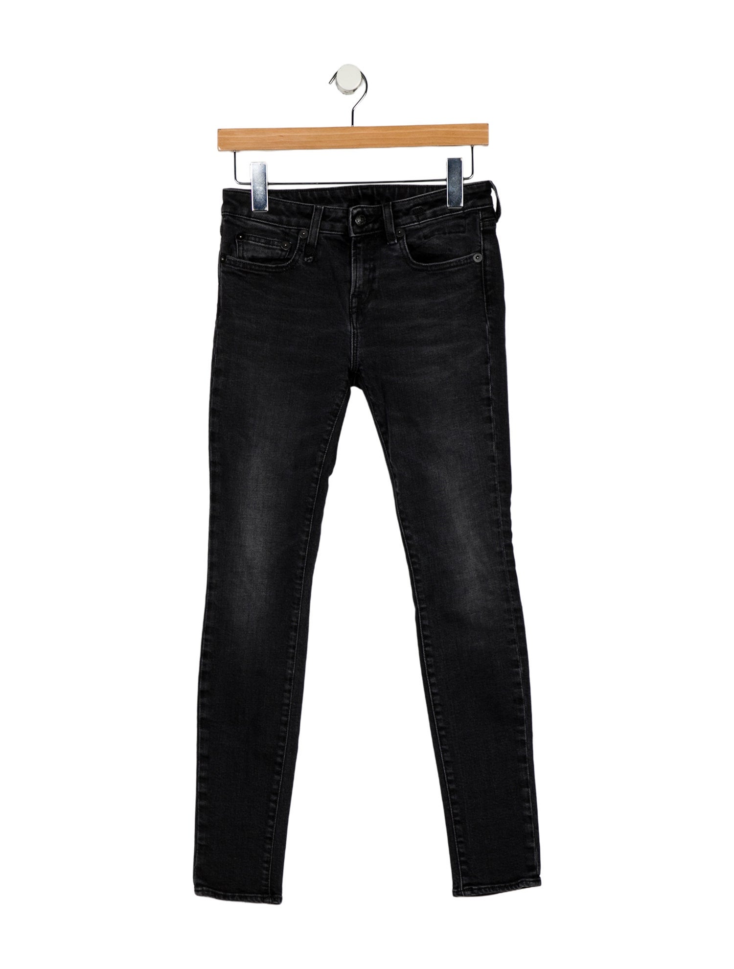 R13 Low-Rise Skinny Leg Jeans