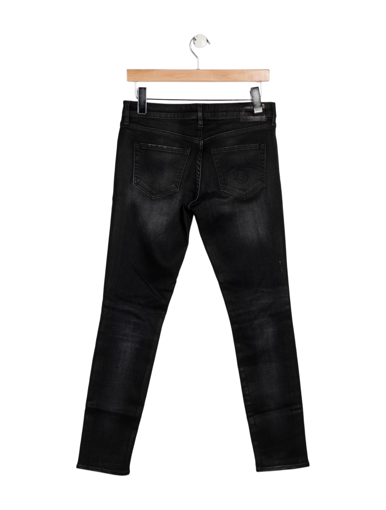 R13 Mid-Rise Skinny Leg Jeans