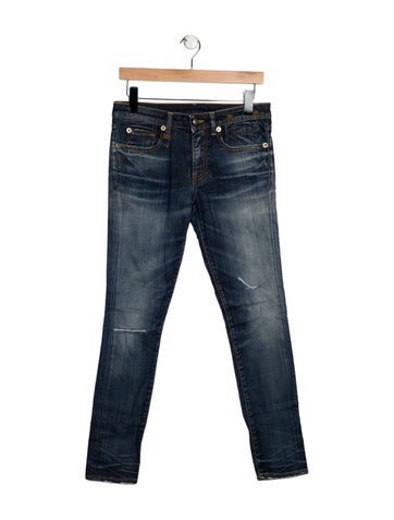 R13 Jeans Mid-Rise Skinny Leg US 27 | S