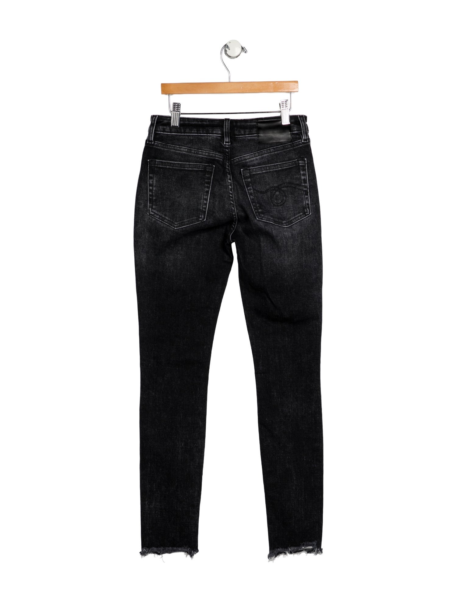 R13 Mid-Rise Skinny Leg Jeans