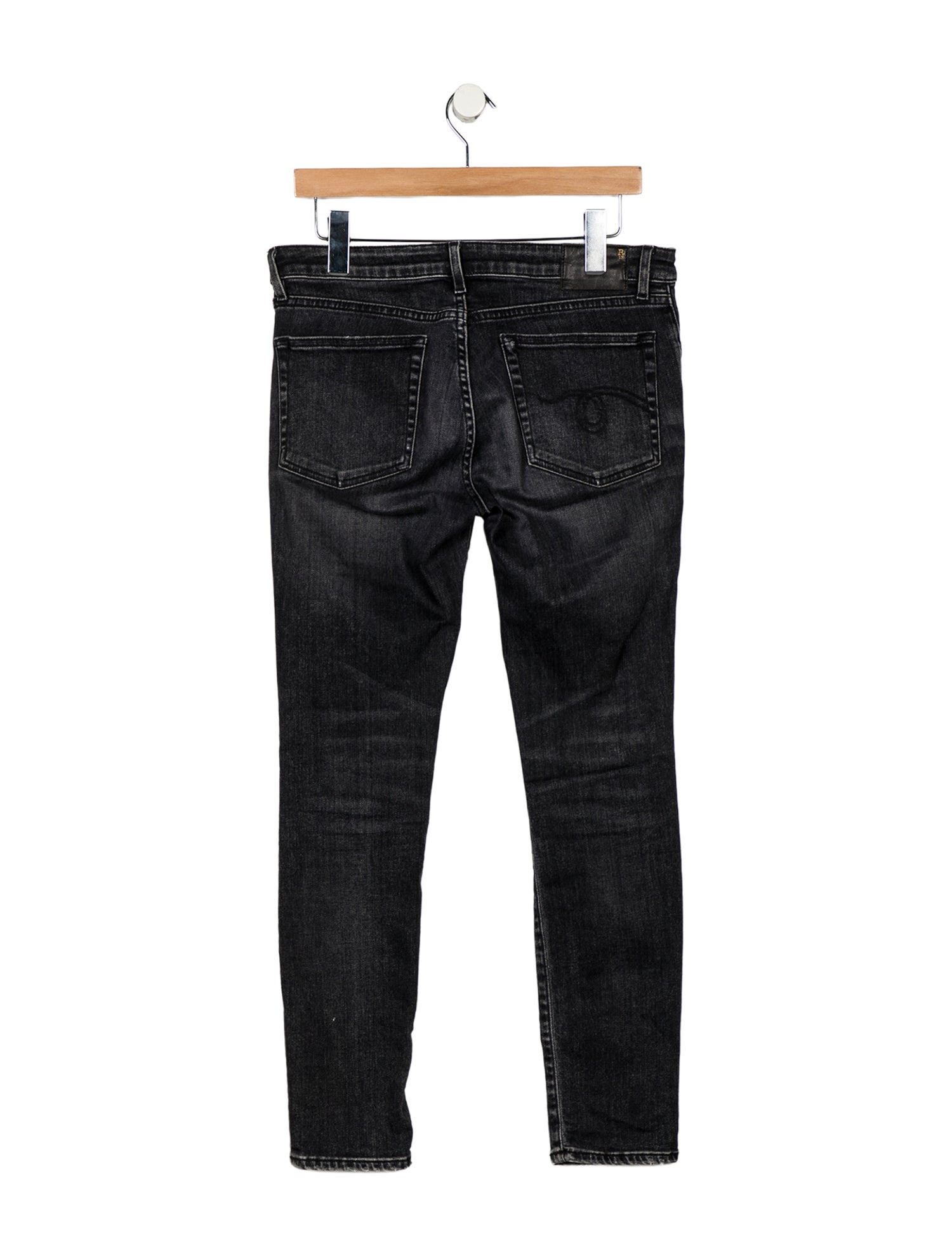 R13 Mid-Rise Skinny Leg Jeans