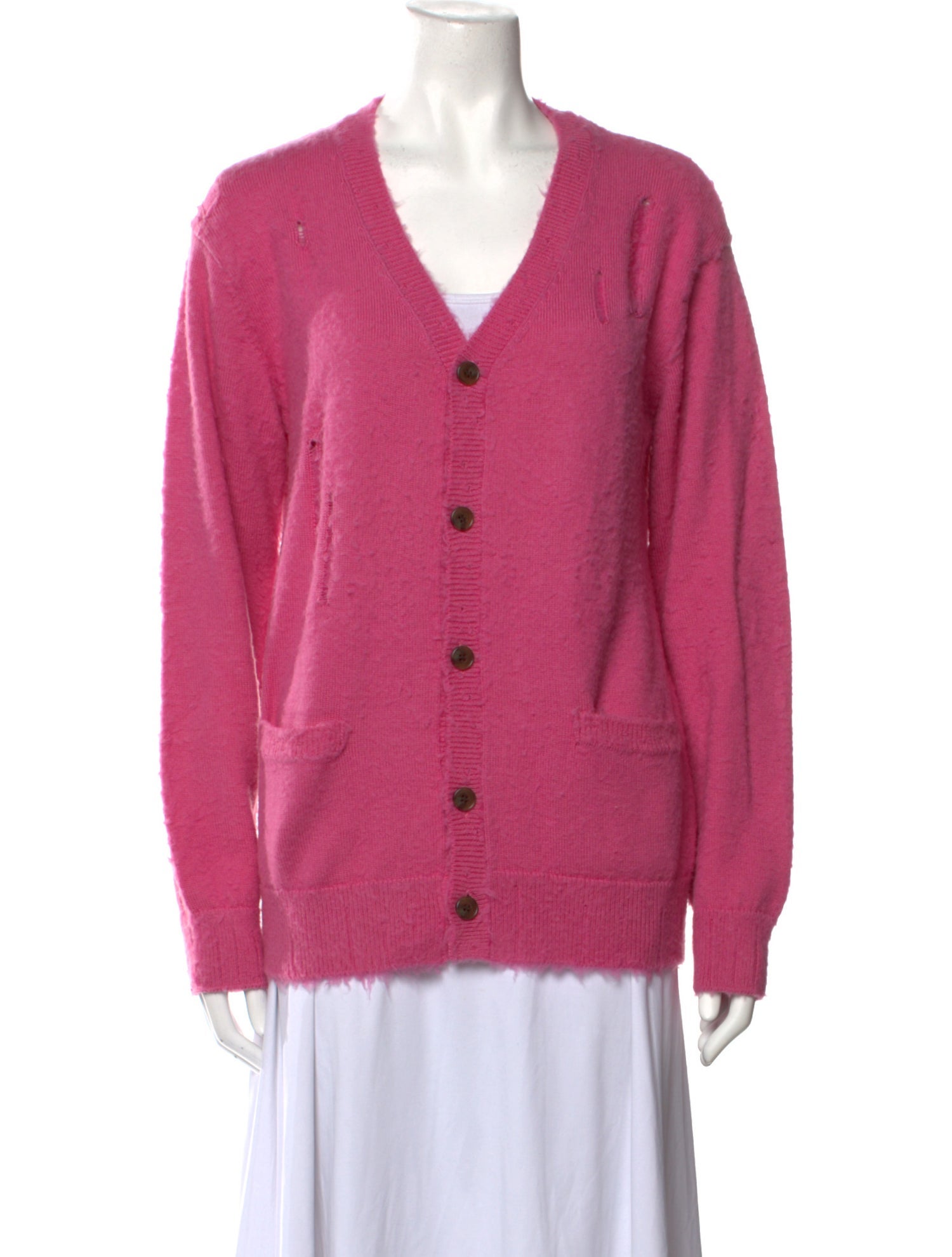 R13 Wool V-Neck Sweater