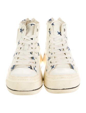 R13 Canvas Printed Sneakers