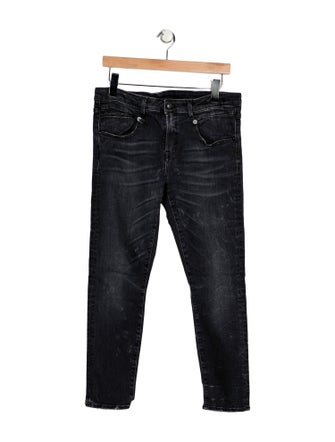 R13 Mid-Rise Skinny Leg Jeans
