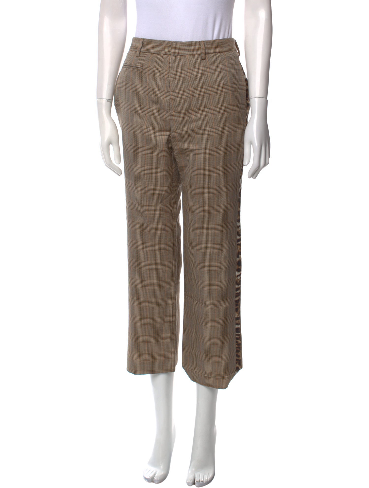 R13 Wool Straight Leg Pants