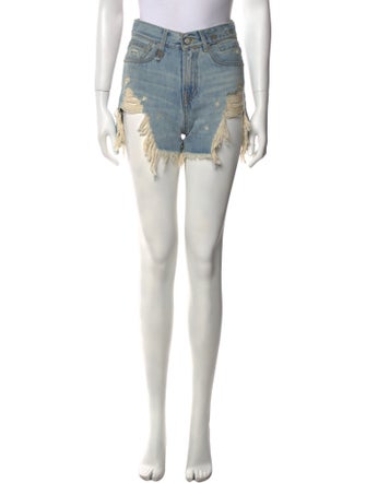 R13 Mini Shorts