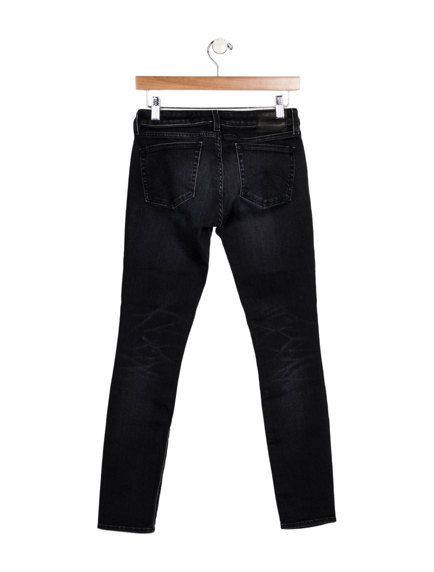 R13 Mid-Rise Skinny Leg Jeans