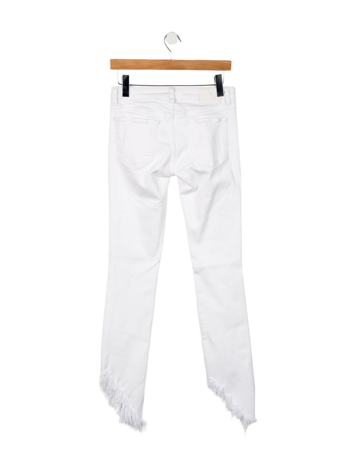 R13 Mid-Rise Straight Leg Jeans