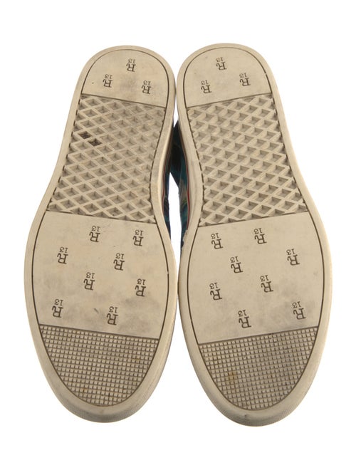 R13 Canvas Printed Sneakers