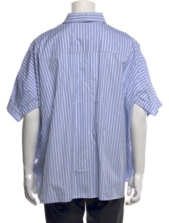 R13 Striped Short Sleeve Shirt