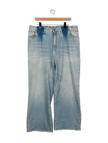 R13 Jeans High-Rise Wide Leg M