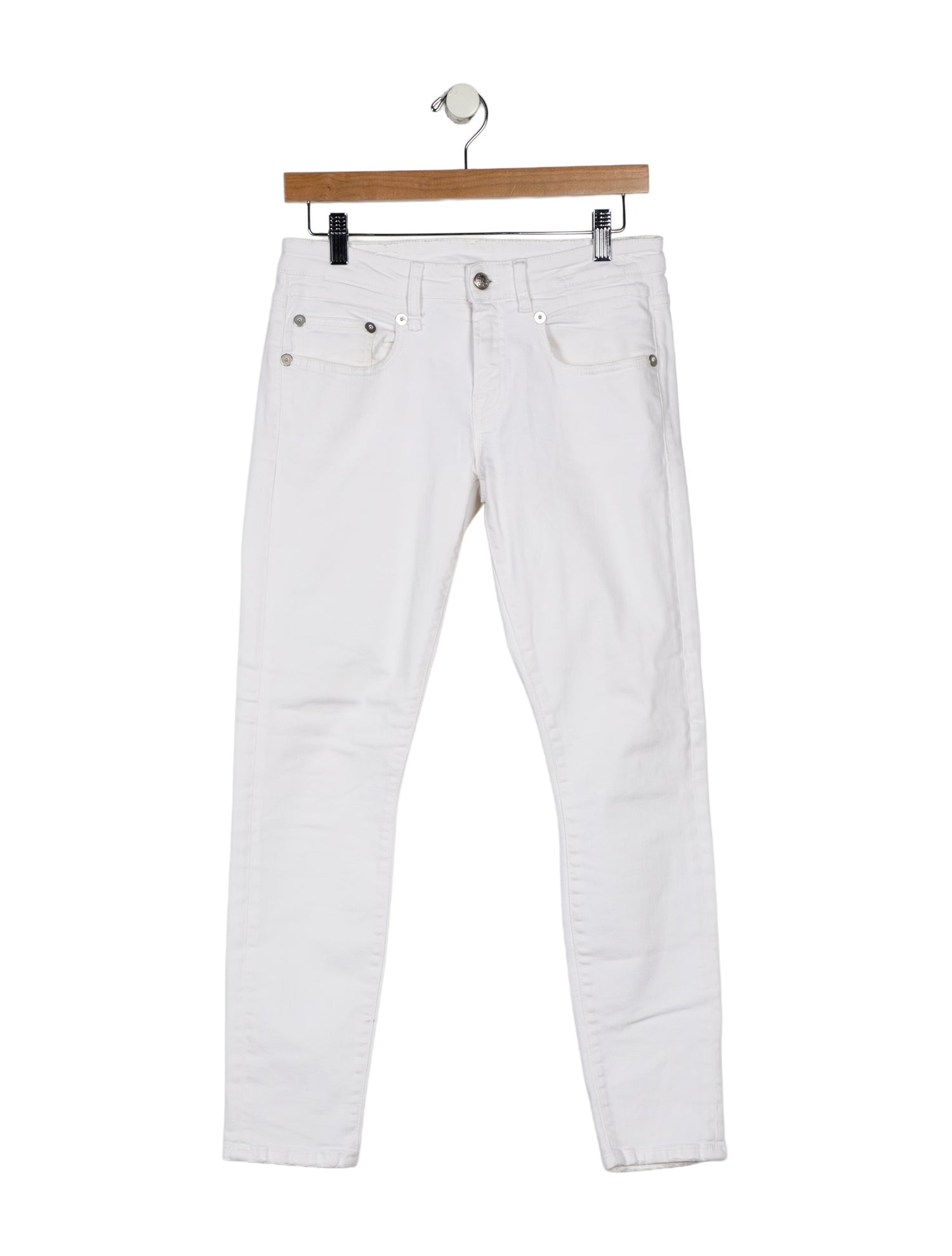 R13 Mid-Rise Skinny Leg Jeans