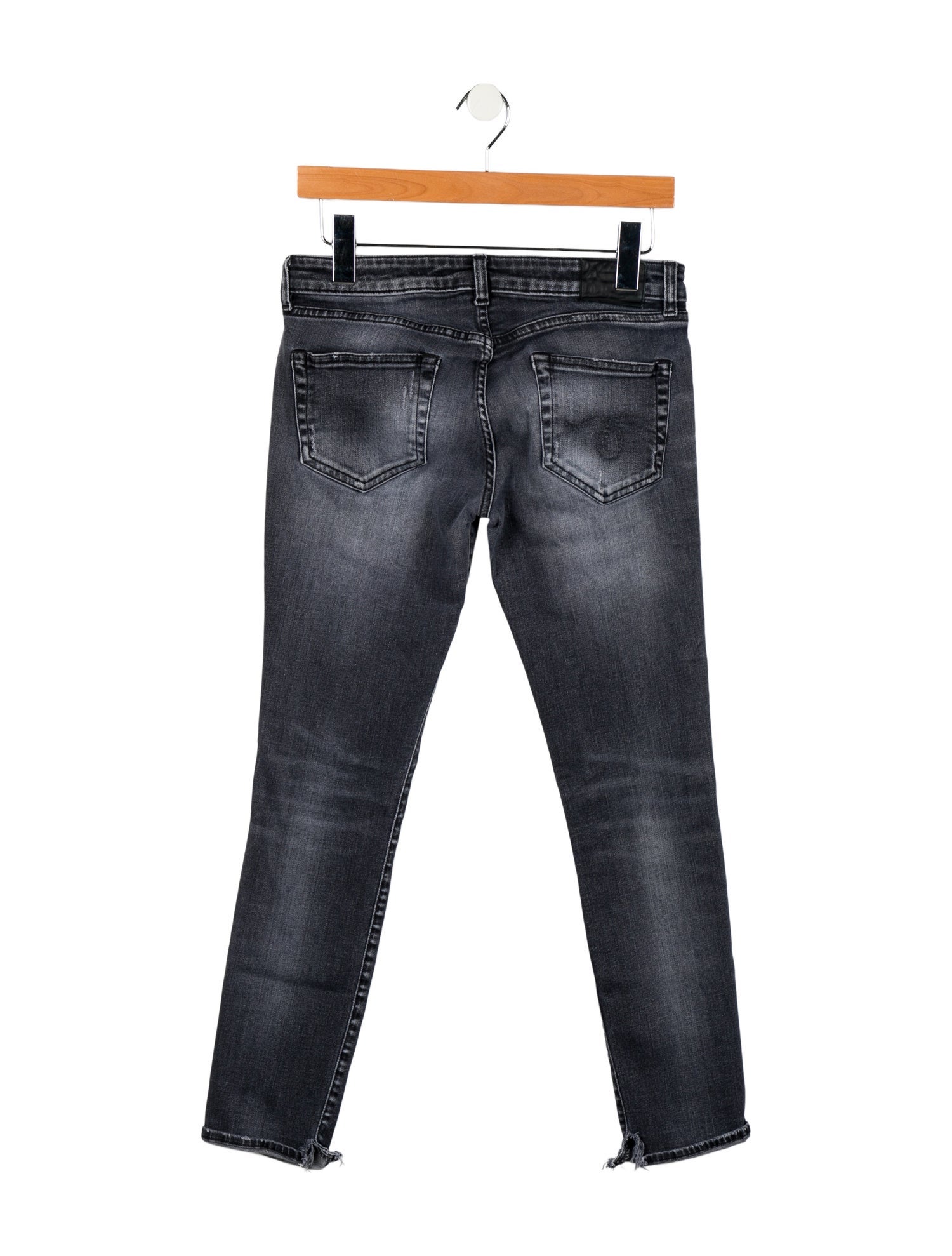 R13 Mid-Rise Skinny Leg Jeans