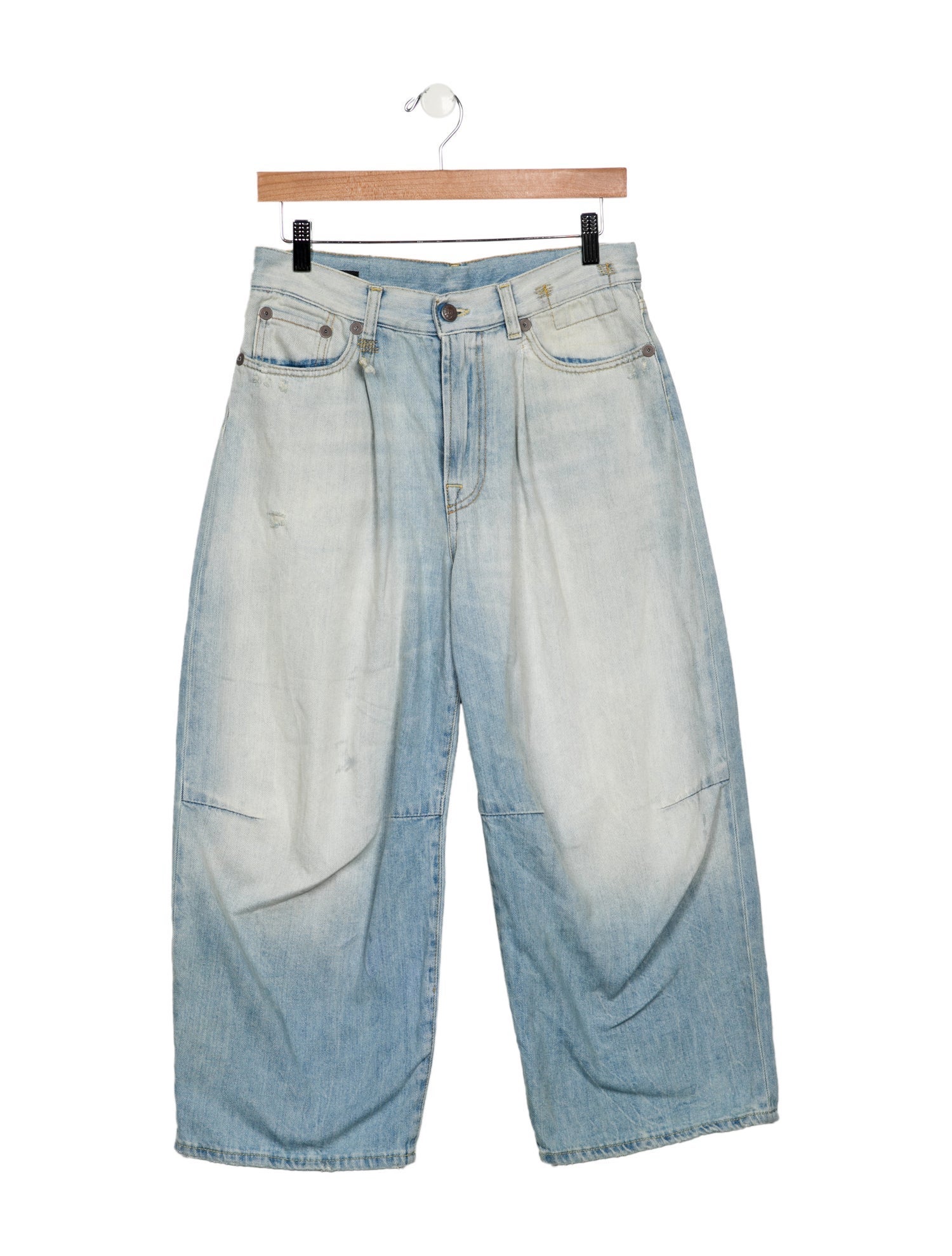 R13 High-Rise Wide Leg Jeans