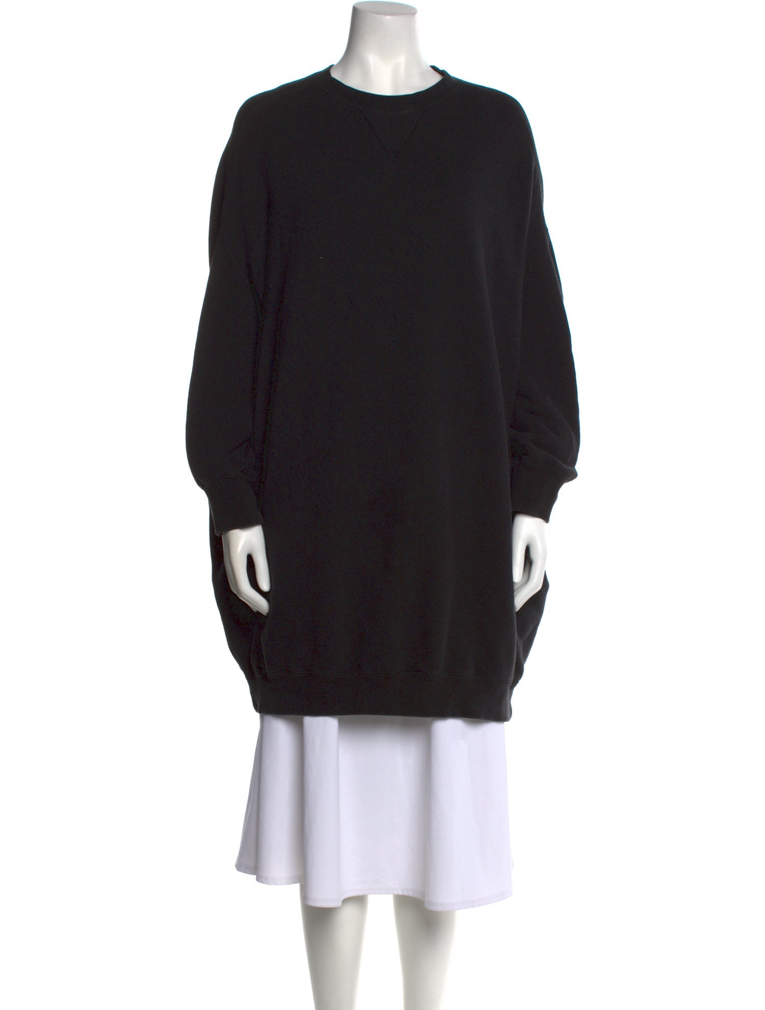 R13 Crew Neck Long Sleeve Sweatshirt