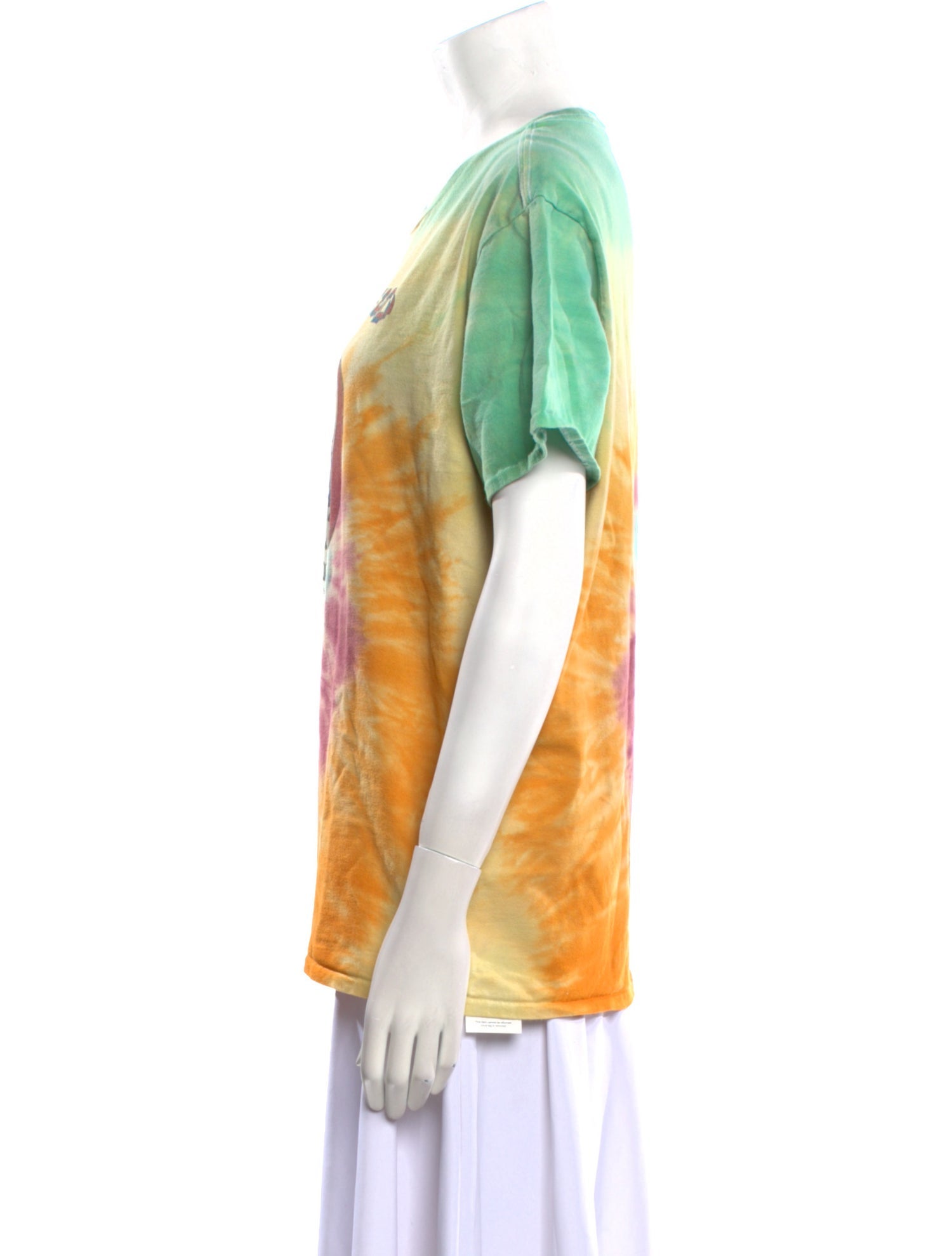 R13 Tie-Dye Print Crew Neck T-Shirt