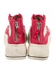 R13 Canvas Wedge Sneakers