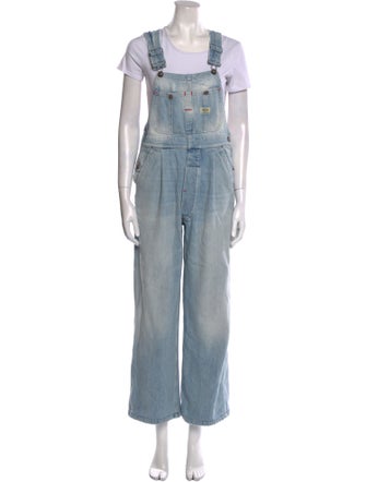 R13 Square Neckline Jumpsuit