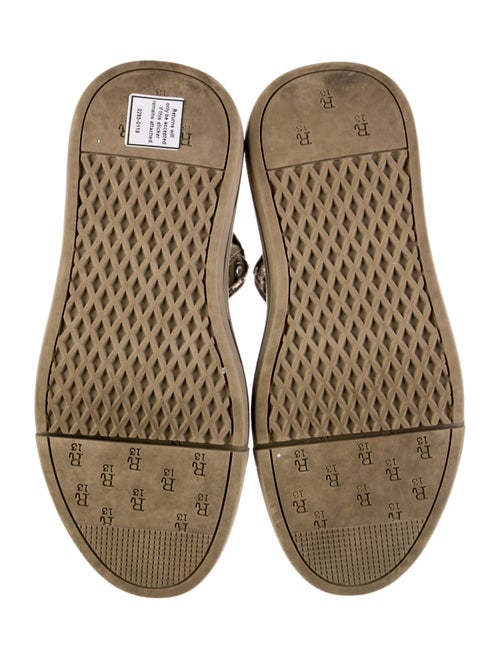 R13 Canvas Camouflage Print Chunky Sneakers