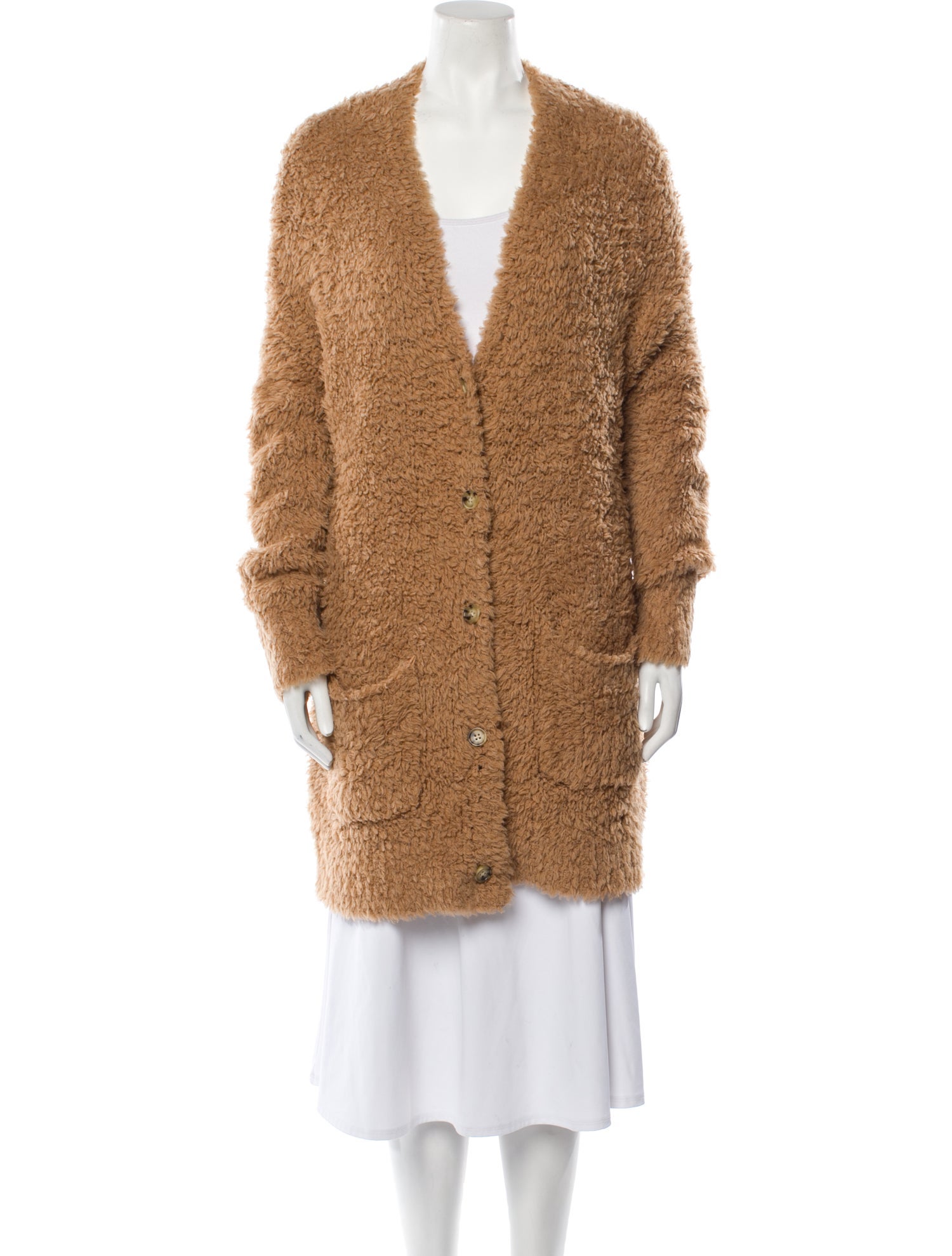 R13 Merino Wool V-Neck Sweater