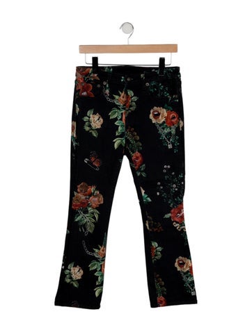 R13 Jeans High-Rise Straight Leg S