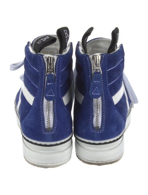 R13 Suede Distressed Accents Sneakers