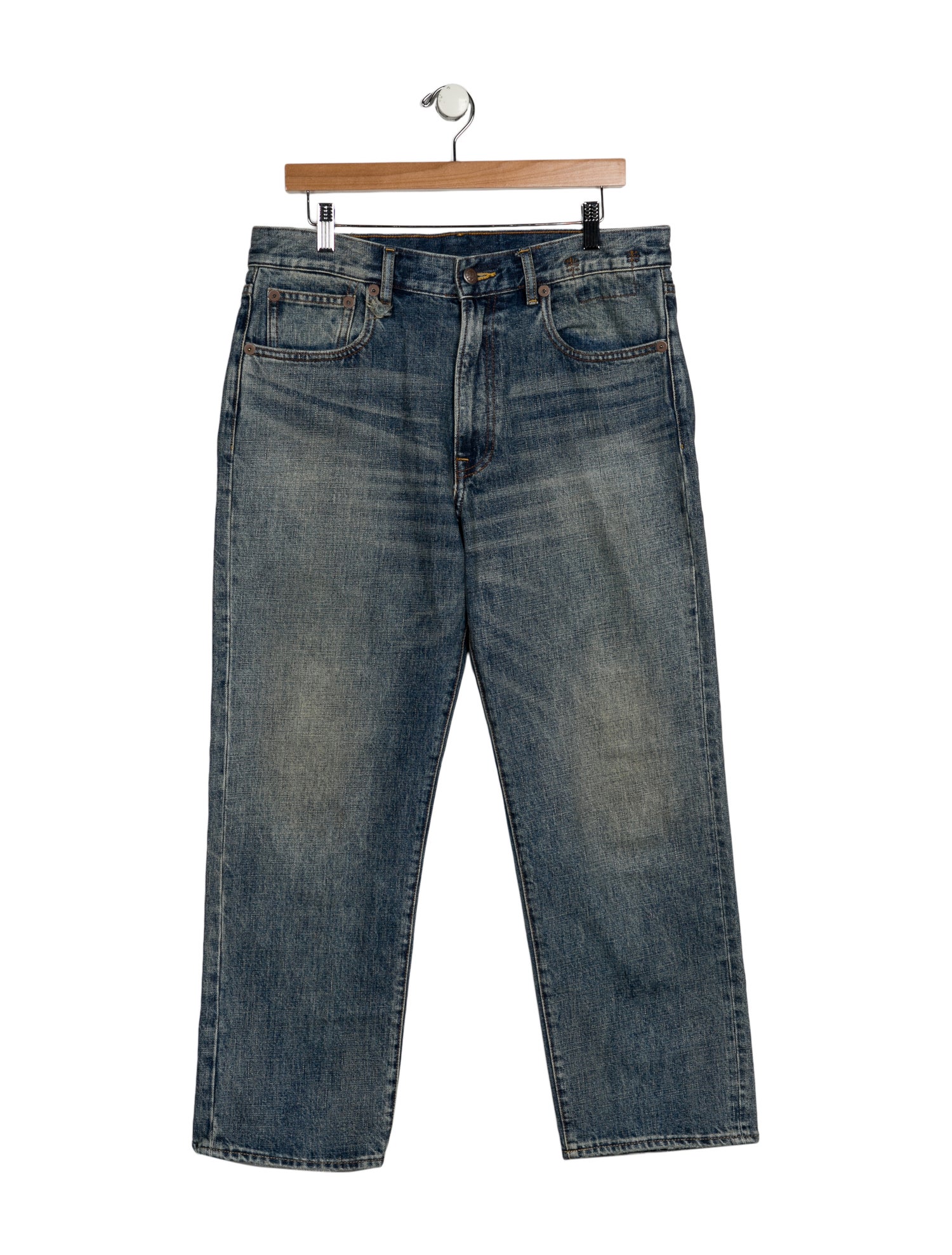 R13 High-Rise Wide Leg Jeans